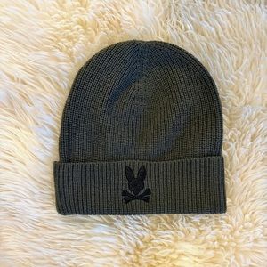 Psycho Bunny Workwear Merino Wool Beanie